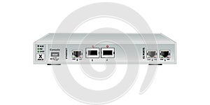 Multiplexer-switch for Ethernet and E1 streams . photo